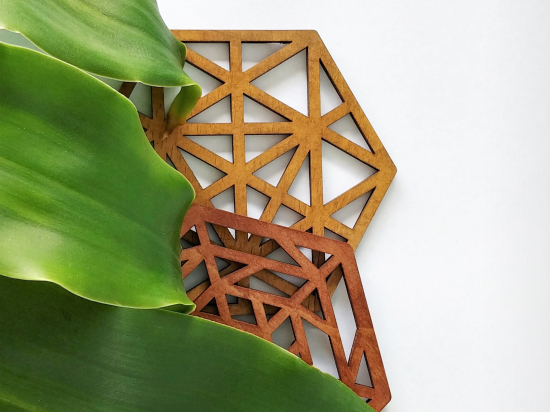 Geometric Drink Coaster